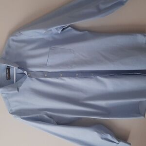 Kirkland mens shirt size 16 1/2 /35. Blue